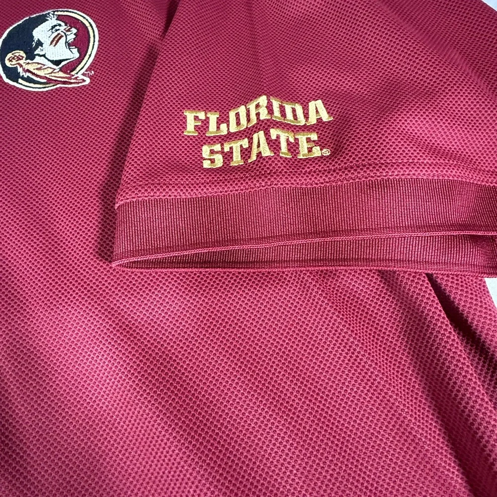 Columbia PFG FSU‎ Seminoles Omni-Shade Polo Men’s XXL Vented Fishing